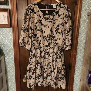 L Sabrina Lauren Baby Doll Dress